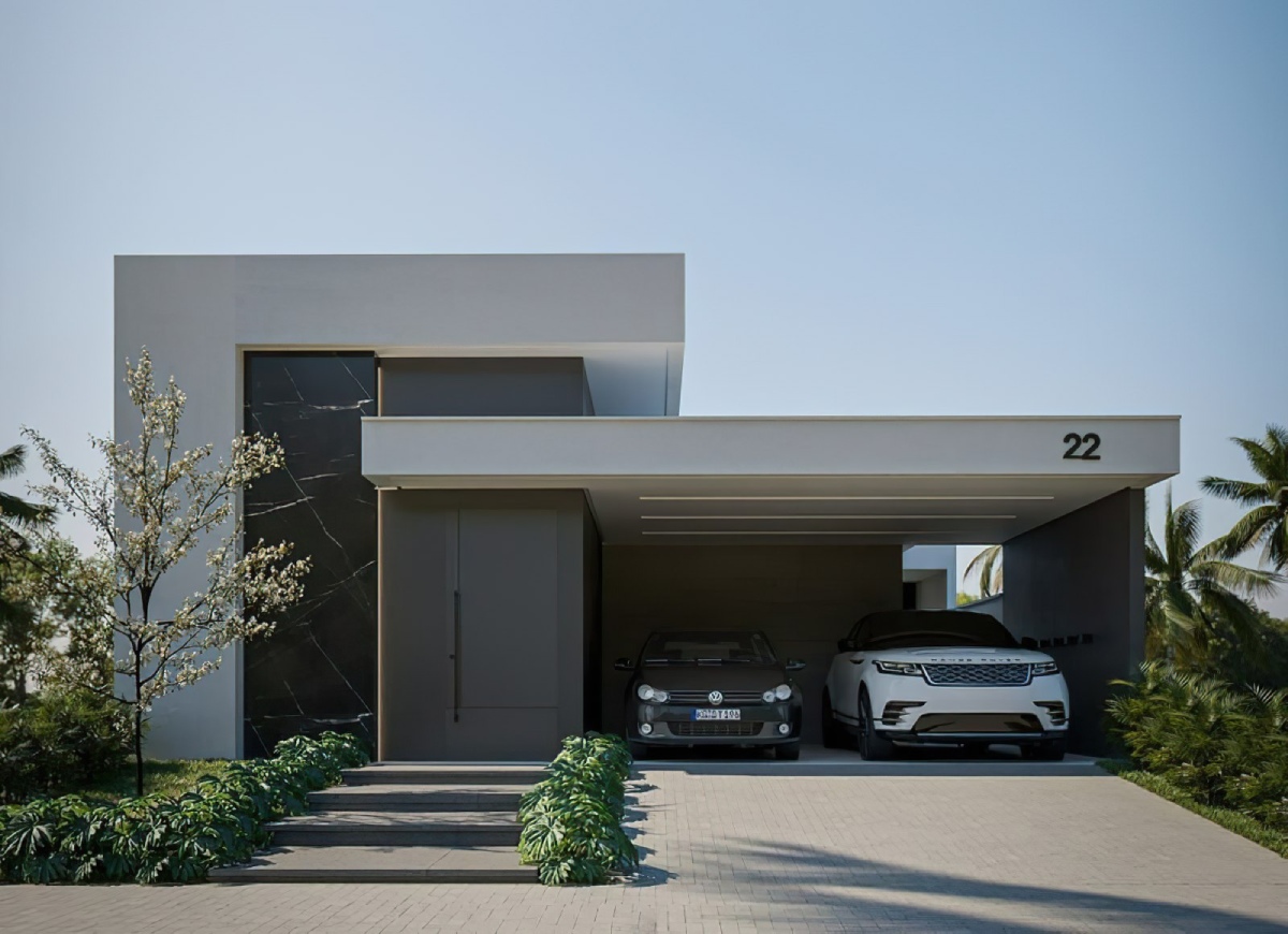 thiết kế biệt thự 1 tầng 11