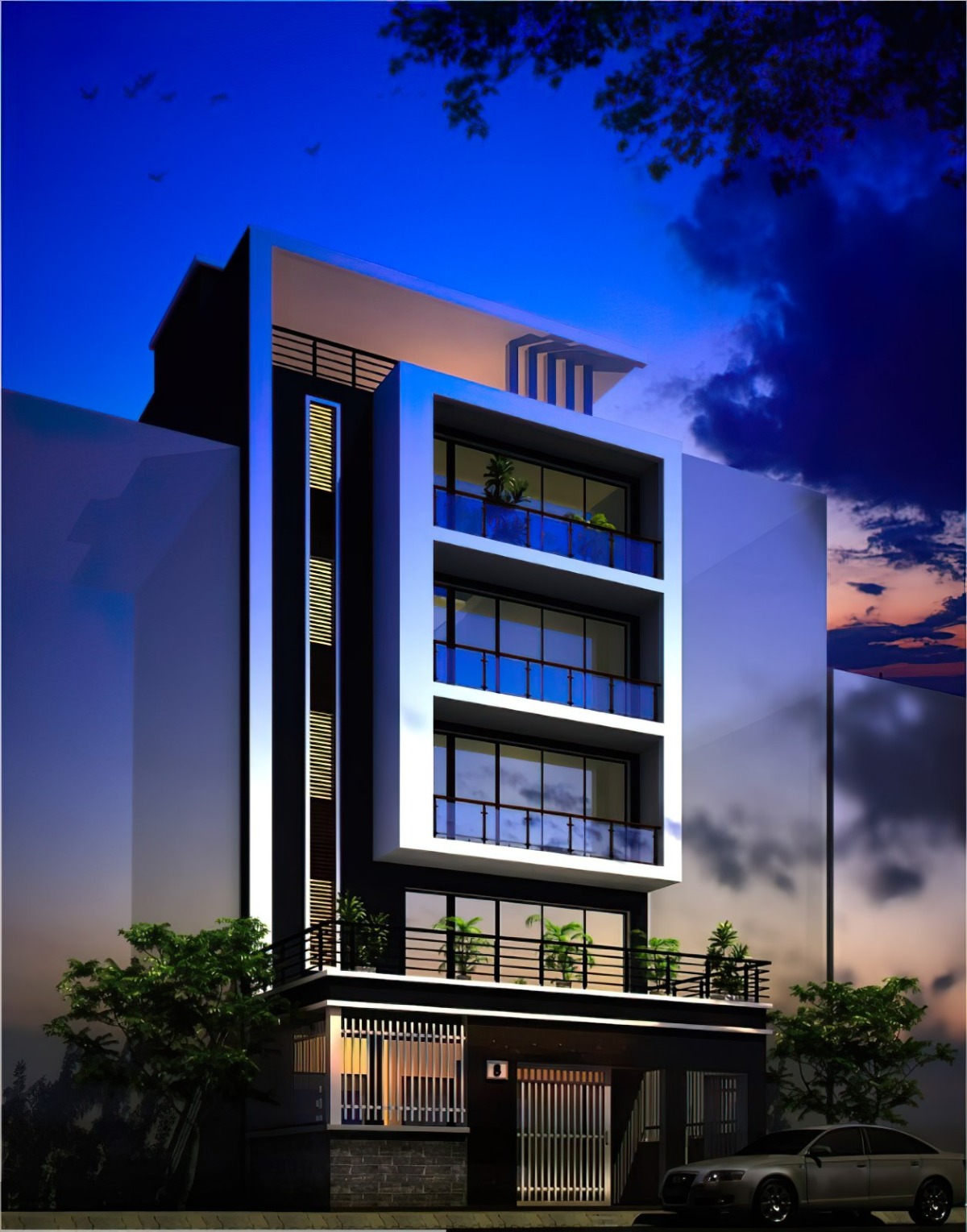 Thiết kế biệt thự 200m2 10