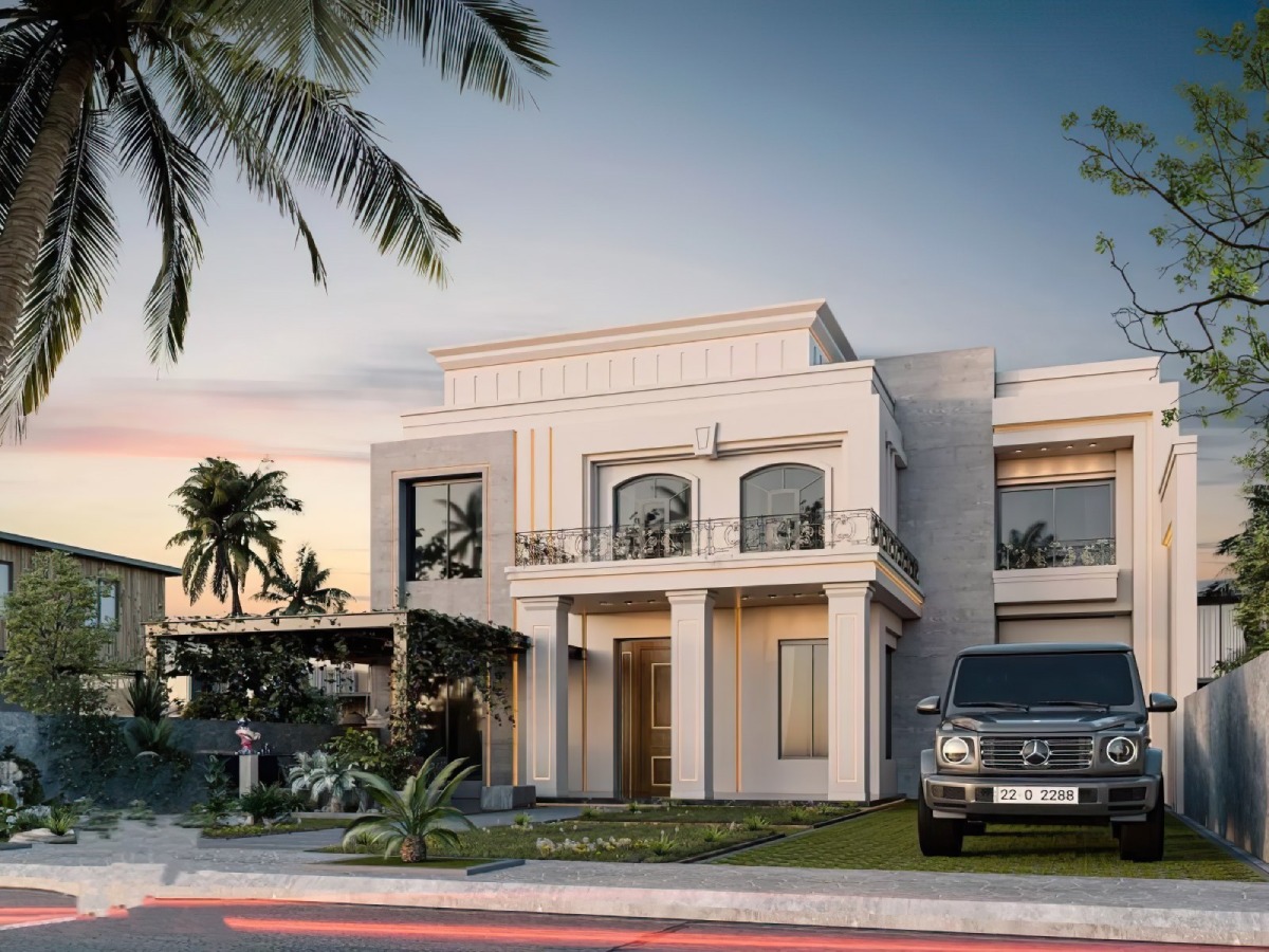 Thiết kế biệt thự 200m2 4