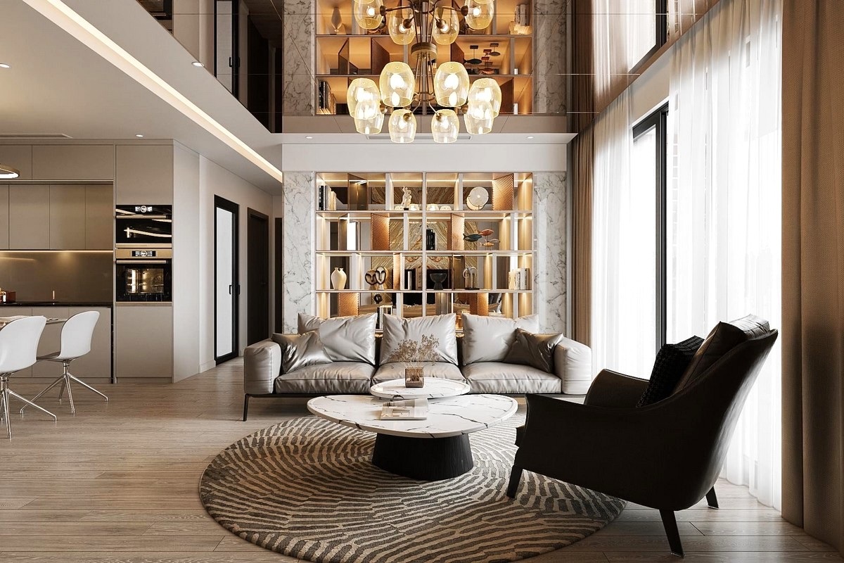 Thiết kế biệt thự 4 tầng 14