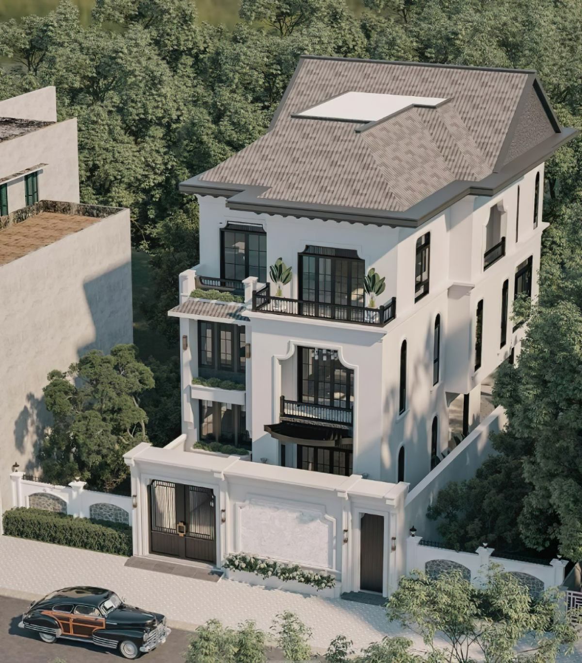 thiết kế biệt thự 8