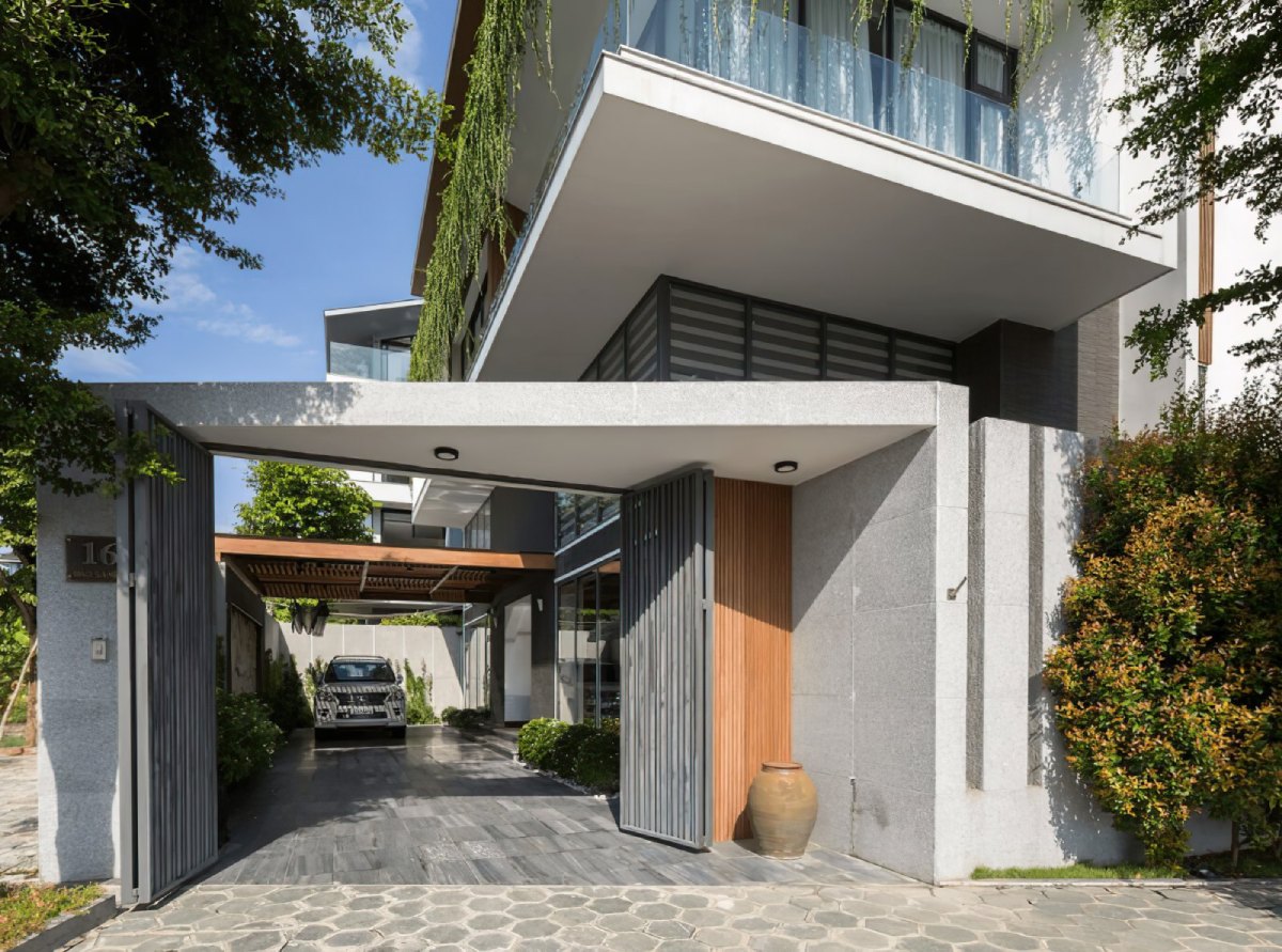 Thiết kế biệt thự mini 2 tầng 7