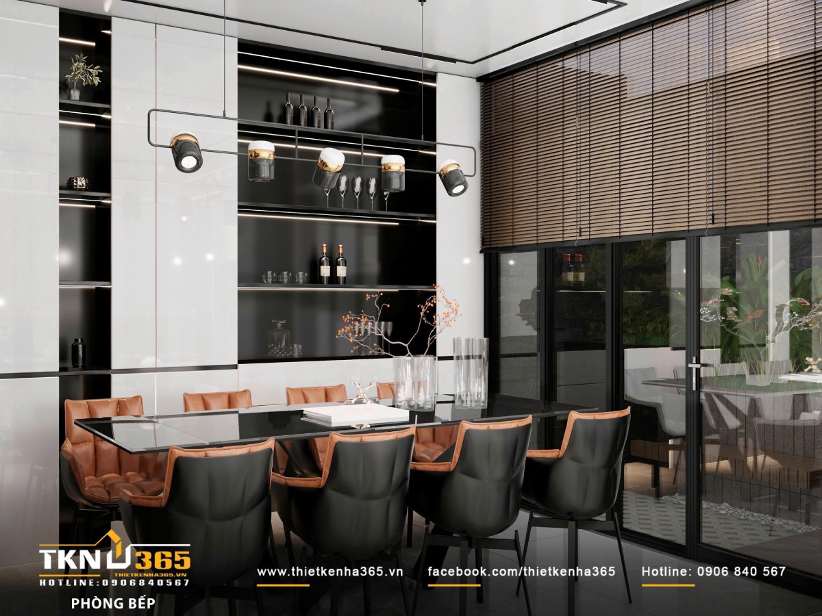 Thiết kế biệt thự phố 3 tầng 12