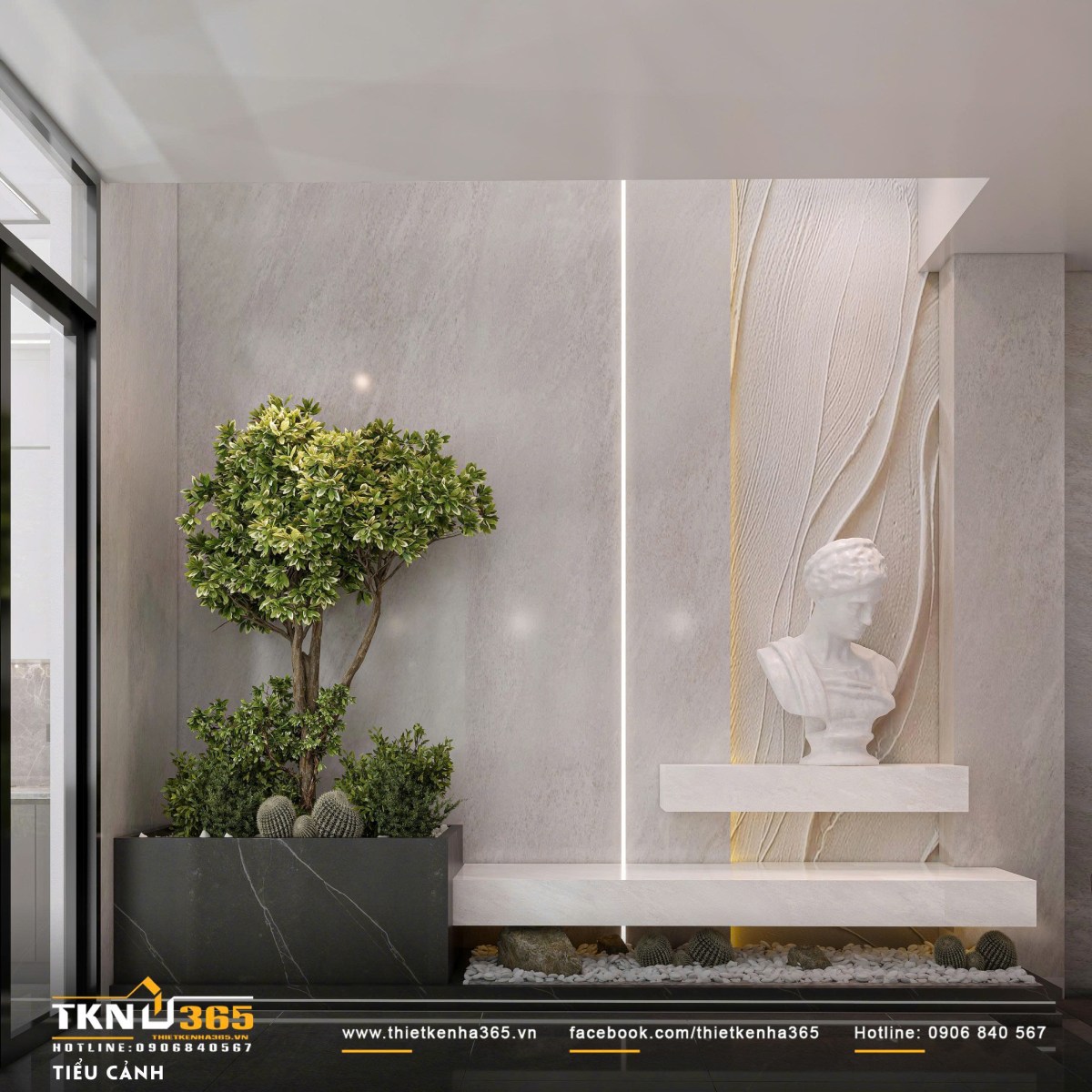 Thiết kế biệt thự phố 3 tầng 13