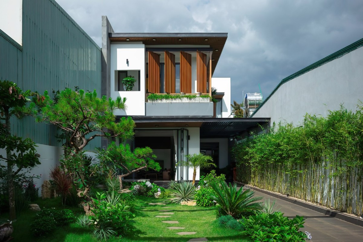 thiết kế nhà 2 tầng 5x24m 6