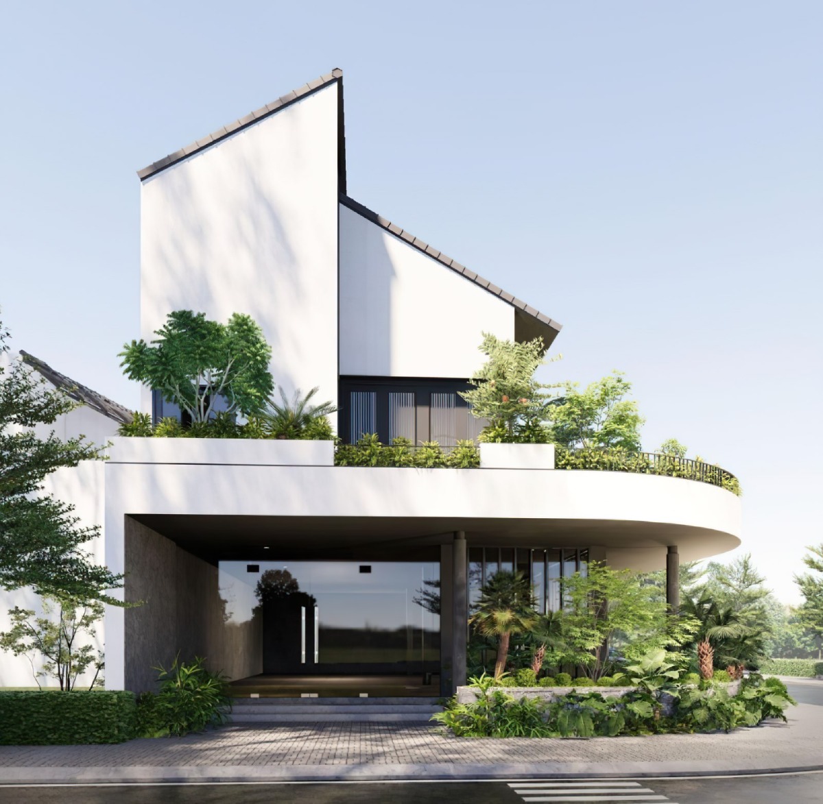 thiết kế nhà 2 tầng 7x20m 2