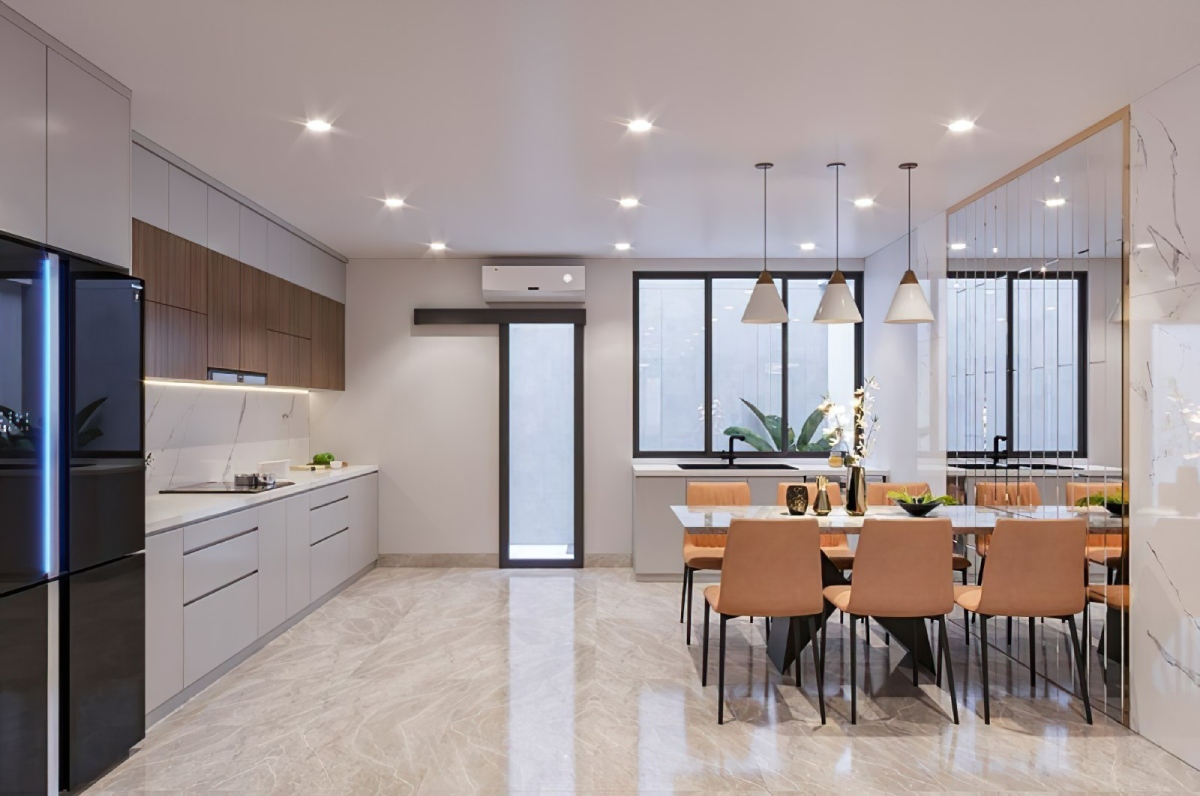 Thiết kế nhà bếp tiện nghi 1