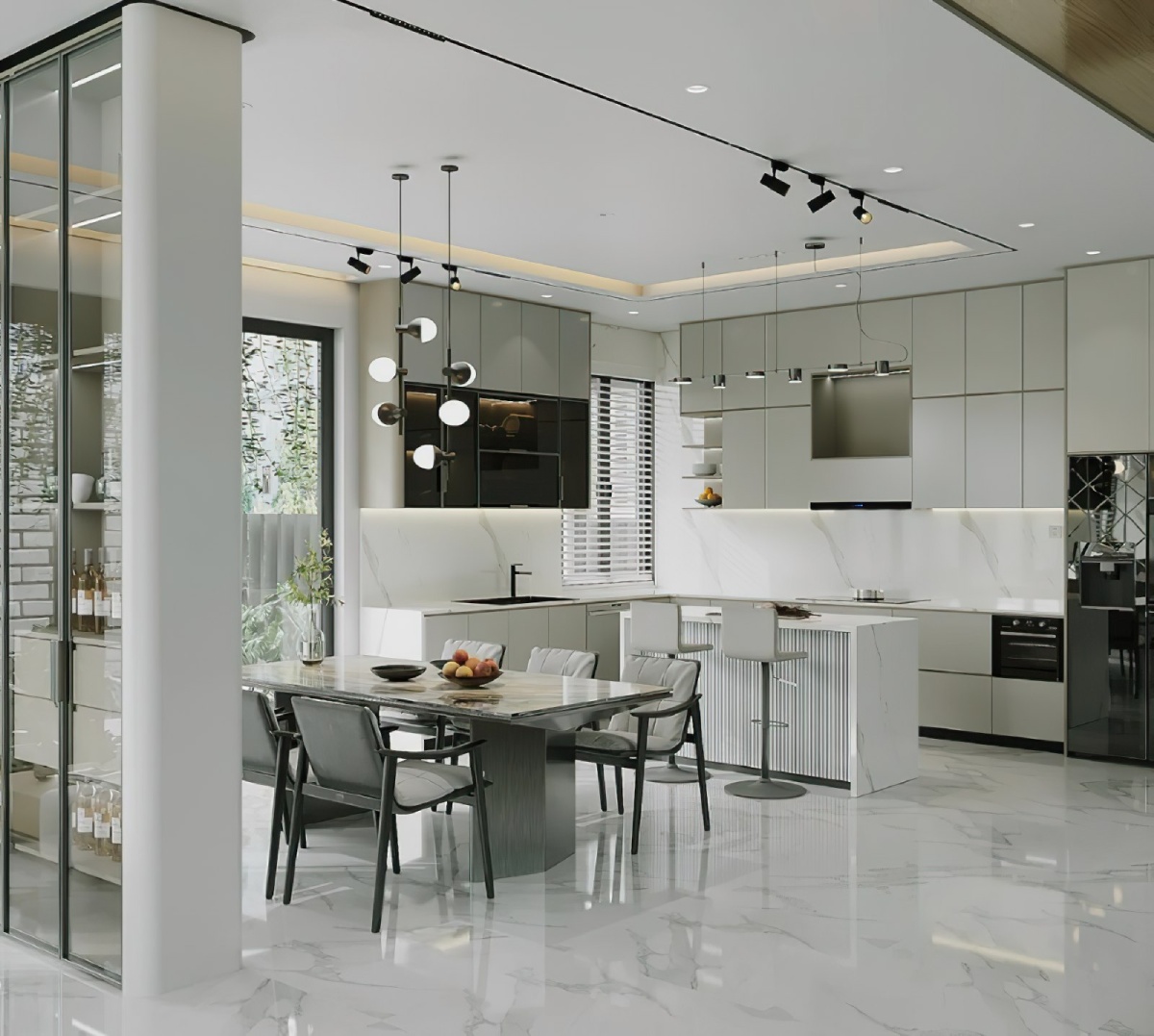 Thiết kế nhà bếp tiện nghi 4