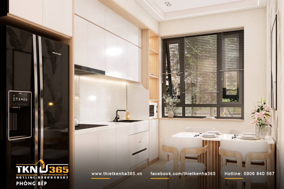 Thiết kế nhà phố 3 tầng 6