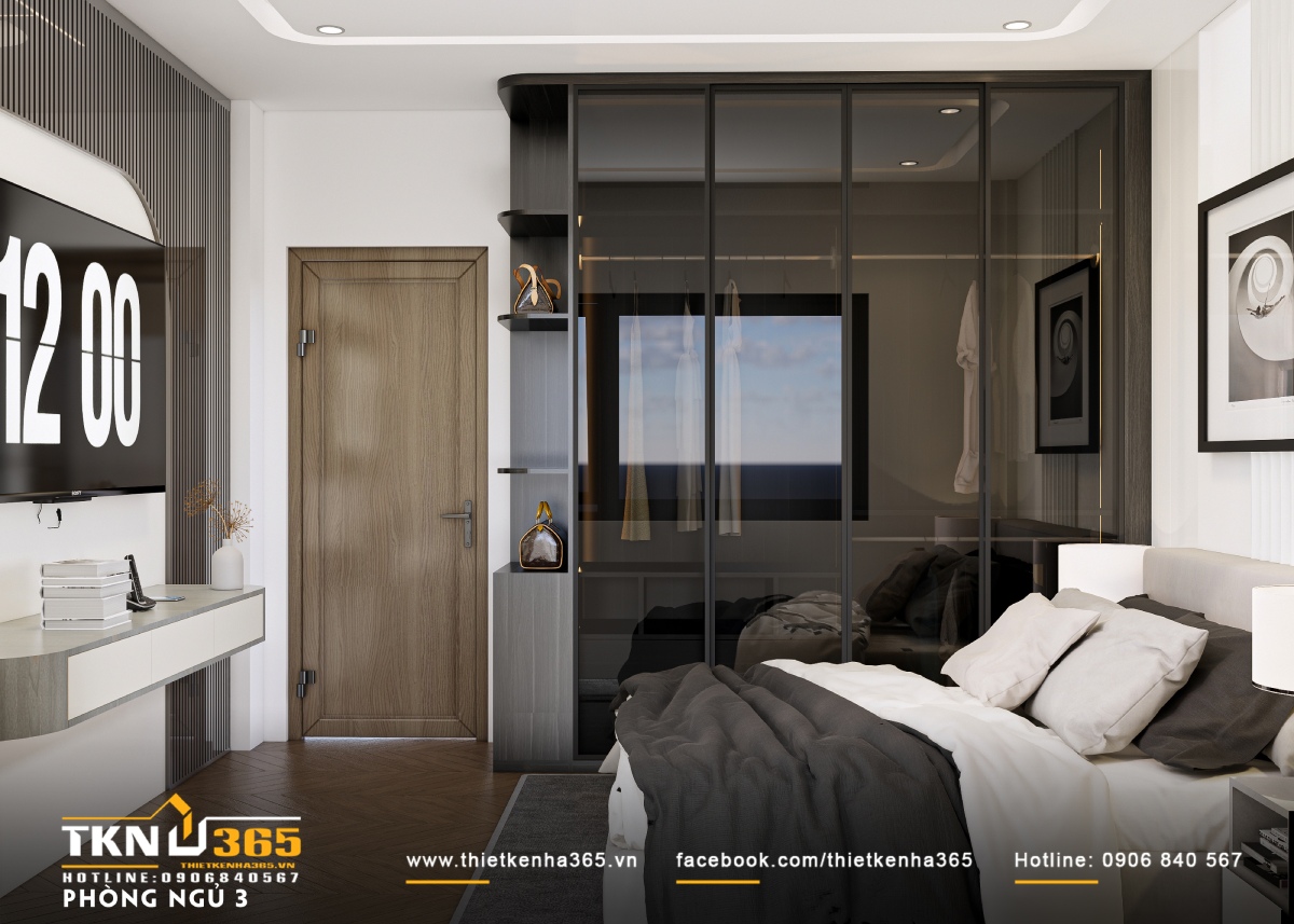 Thiết kế nhà phố 4 tầng 7