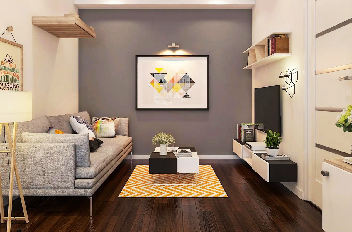 Mẫu nội thất nh&agrave; nhỏ đẹp 15m2 ưu ti&ecirc;n t&iacute;nh tiện &iacute;ch v&agrave; gọn nhẹ