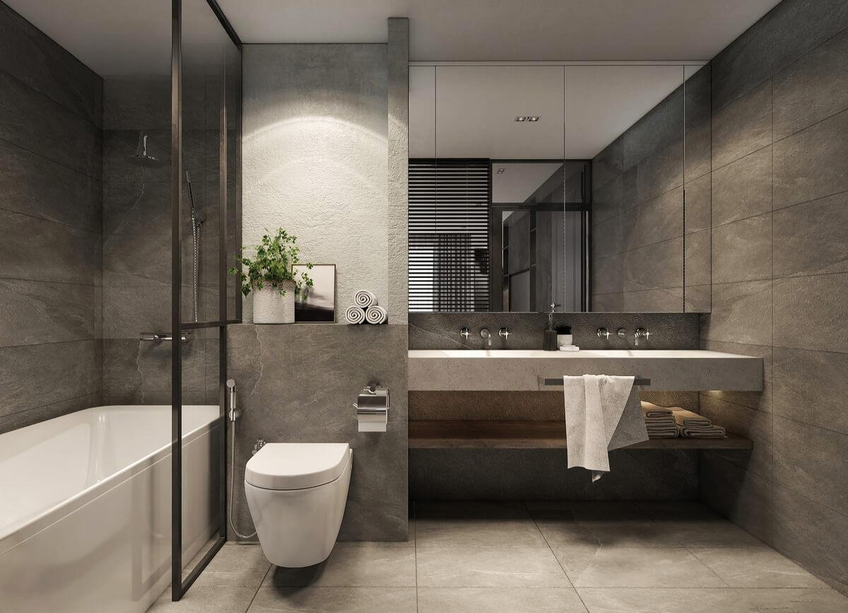 C&aacute;ch sắp xếp nội thất đối với ph&ograve;ng tắm