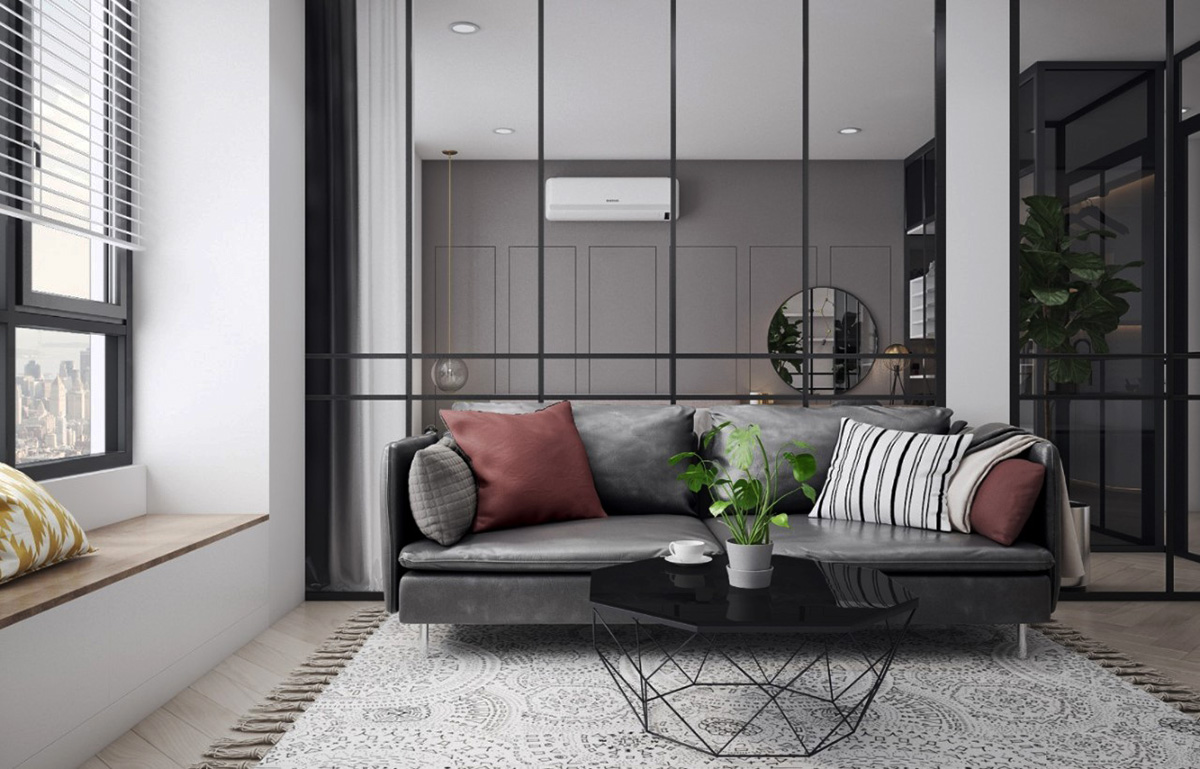 Mẫu nội thất nh&agrave; nhỏ đẹp 25m2 sử dụng c&aacute;c mẫu nội thất gấp l&agrave; &yacute; tưởng kh&ocirc;ng tồi