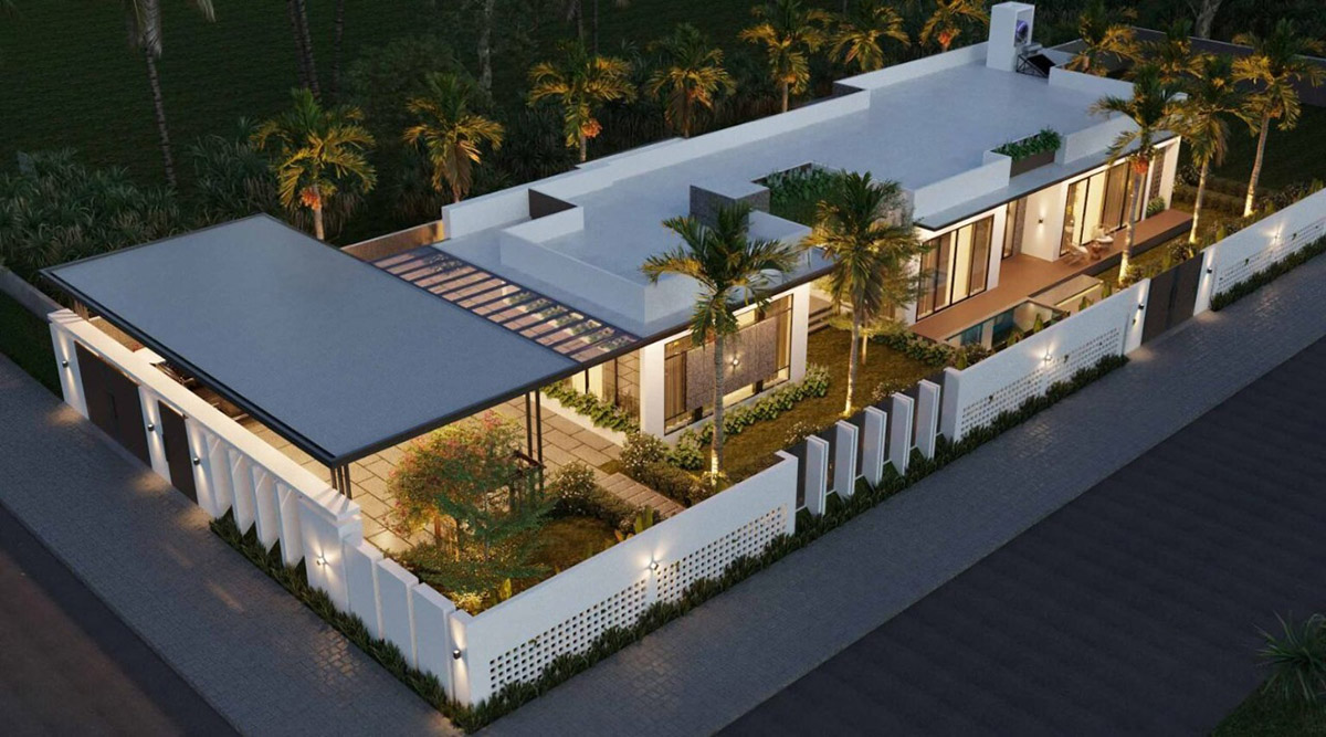 Để sở hữu một mẫu biệt thự 2 mặt tiền đẹp, tối ưu c&ocirc;ng năng v&agrave; bền vững theo thời gian, gia chủ cần lưu &yacute; nhiều nguy&ecirc;n tắc quan trọng.