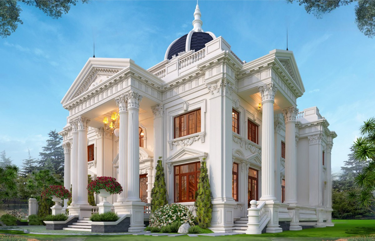 Với những đường nét cổ điển kết hợp cùng giải pháp thiết kế hiện đại, các mẫu biệt thự Pháp 2 tầng ngày nay vừa lộng lẫy, vừa tiện nghi, đáp ứng nhu cầu sinh hoạt của gia đình Việt.