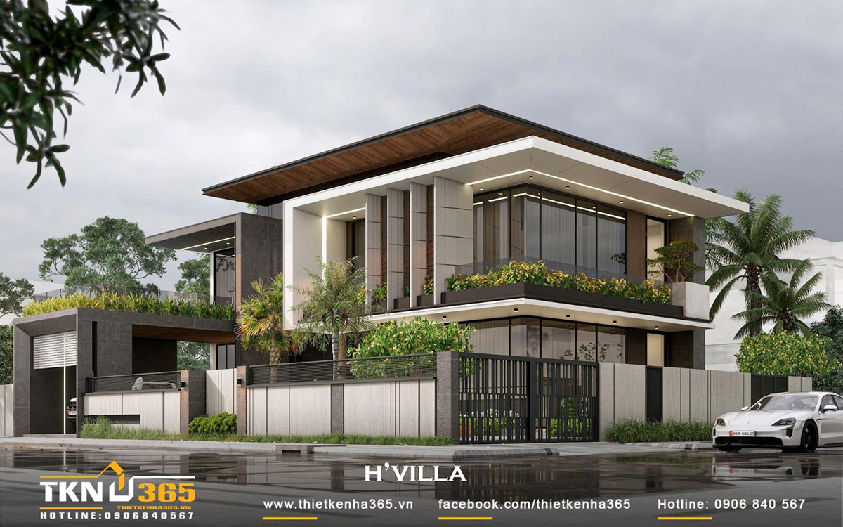 Biệt thự phố 2 tầng H’S VILLA sở hữu thiết kế hai mặt tiền rộng thoáng Biệt thự phố 2 tầng H’S VILLA sở hữu thiết kế hai mặt tiền rộng thoáng