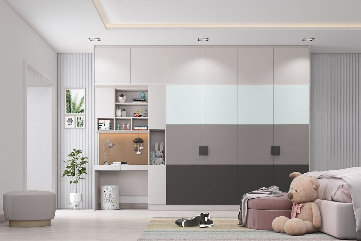 Tủ quần áo kịch trần có nhiều mức giá khác nhau, phụ thuộc chủ yếu vào chất liệu và mẫu mã (Ảnh: Sưu tầm)