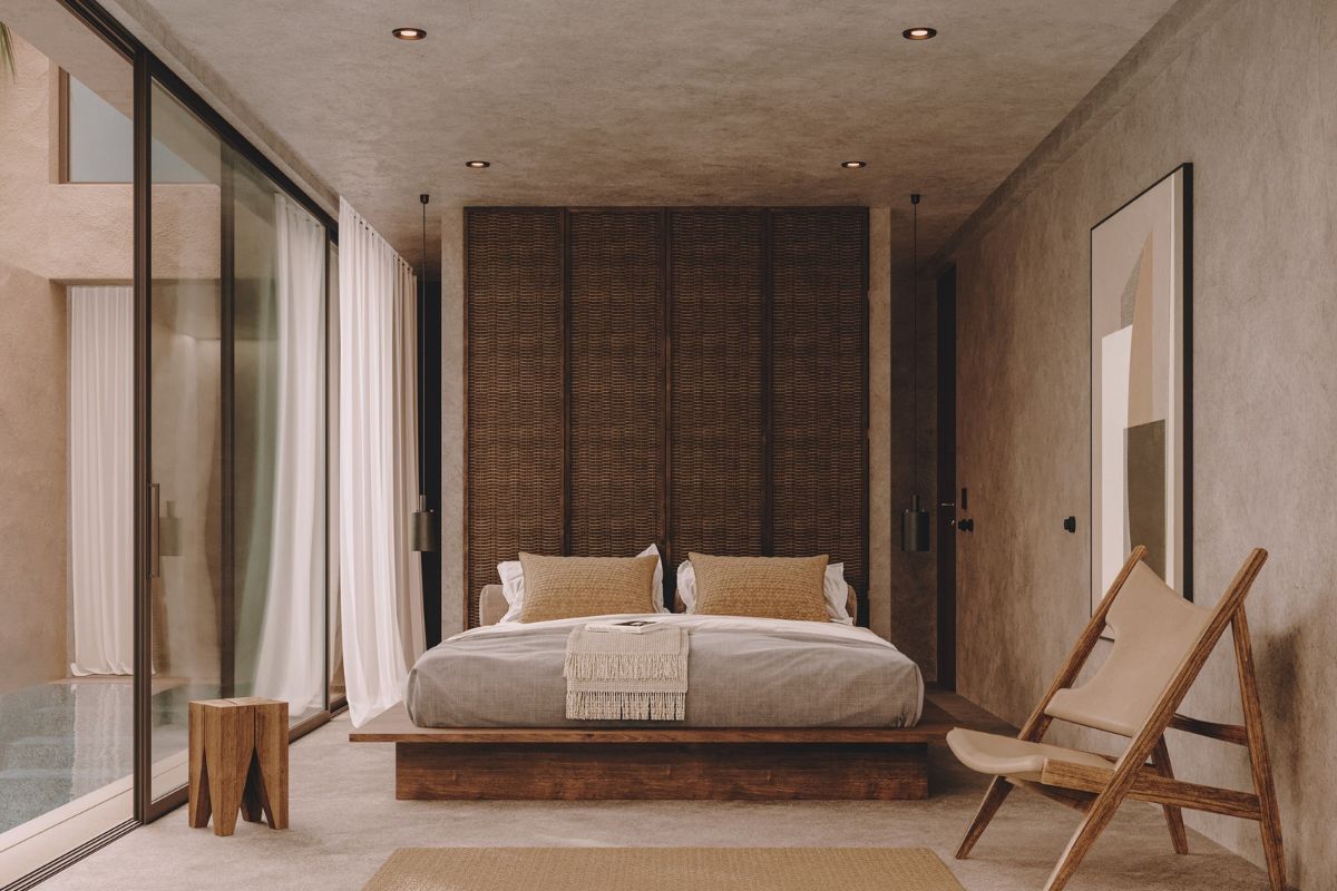 Bề mặt trần nhà nên phẳng và thoáng, tránh cảm giác đè nén gây căng thẳng, mệt mỏi (Ảnh: Sưu tầm)