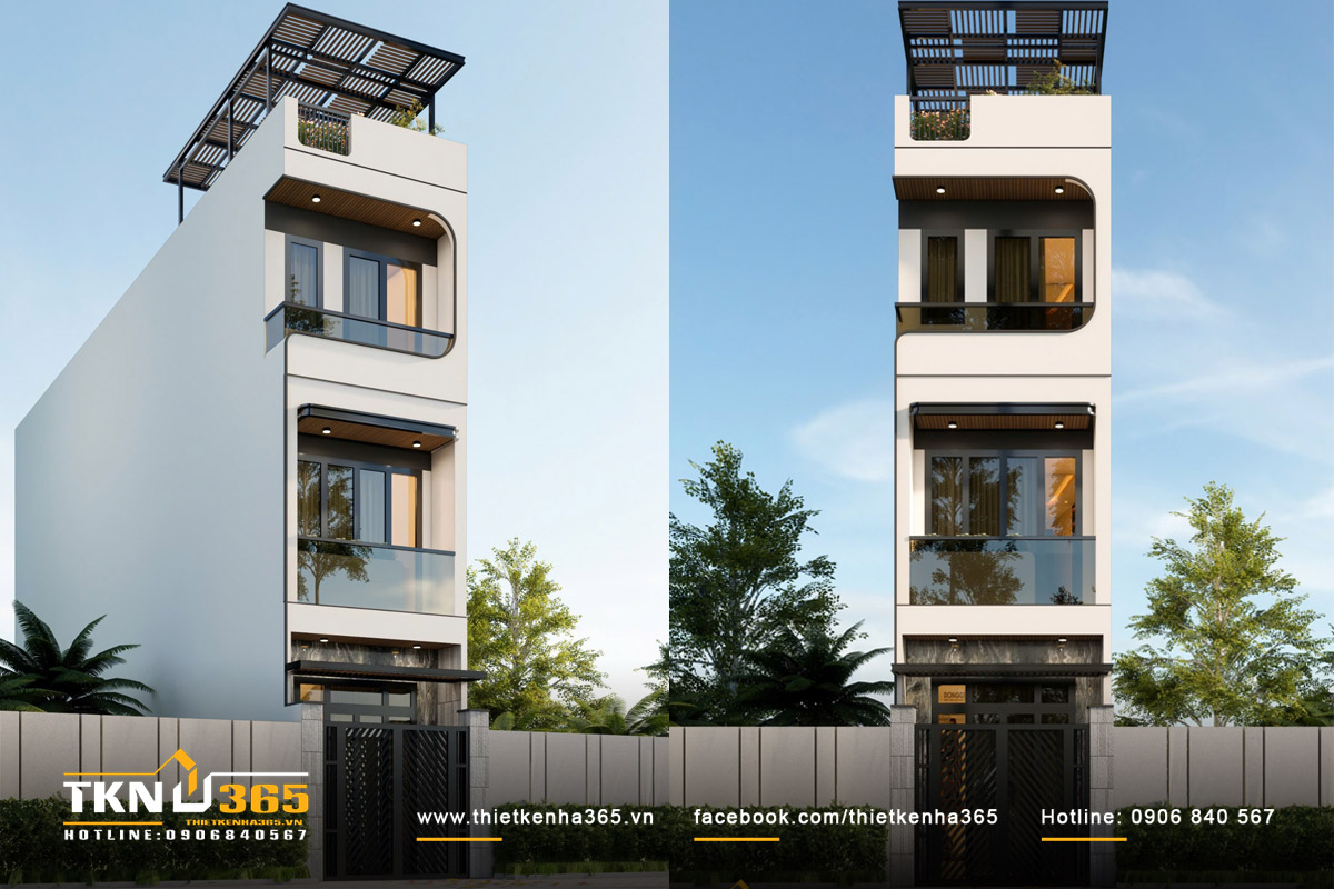 Nhà chị Mỹ Quận 8, nhà phố 1 triệt 2 lầu 1 tum