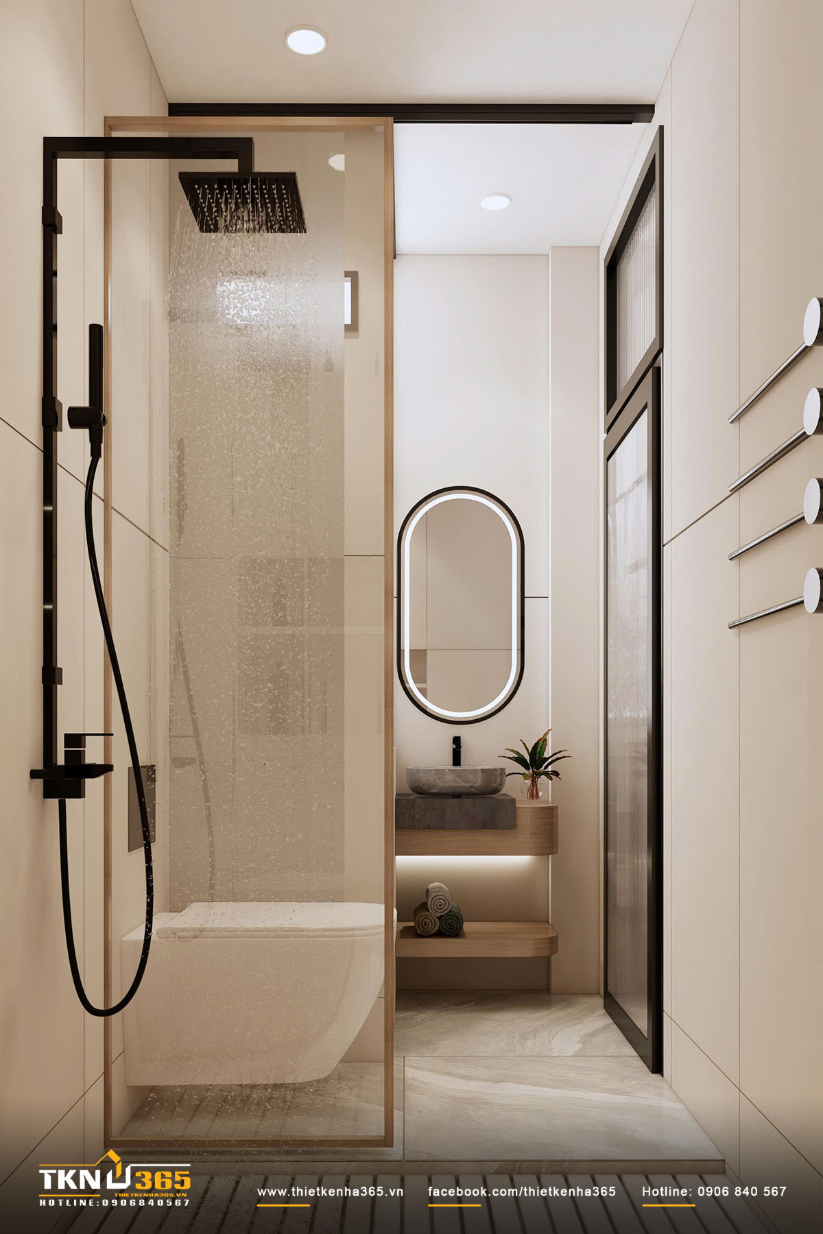 Nhà chị Mỹ Quận 8, nhà phố 1 triệt 2 lầu 1 tum, nhà vệ sinh