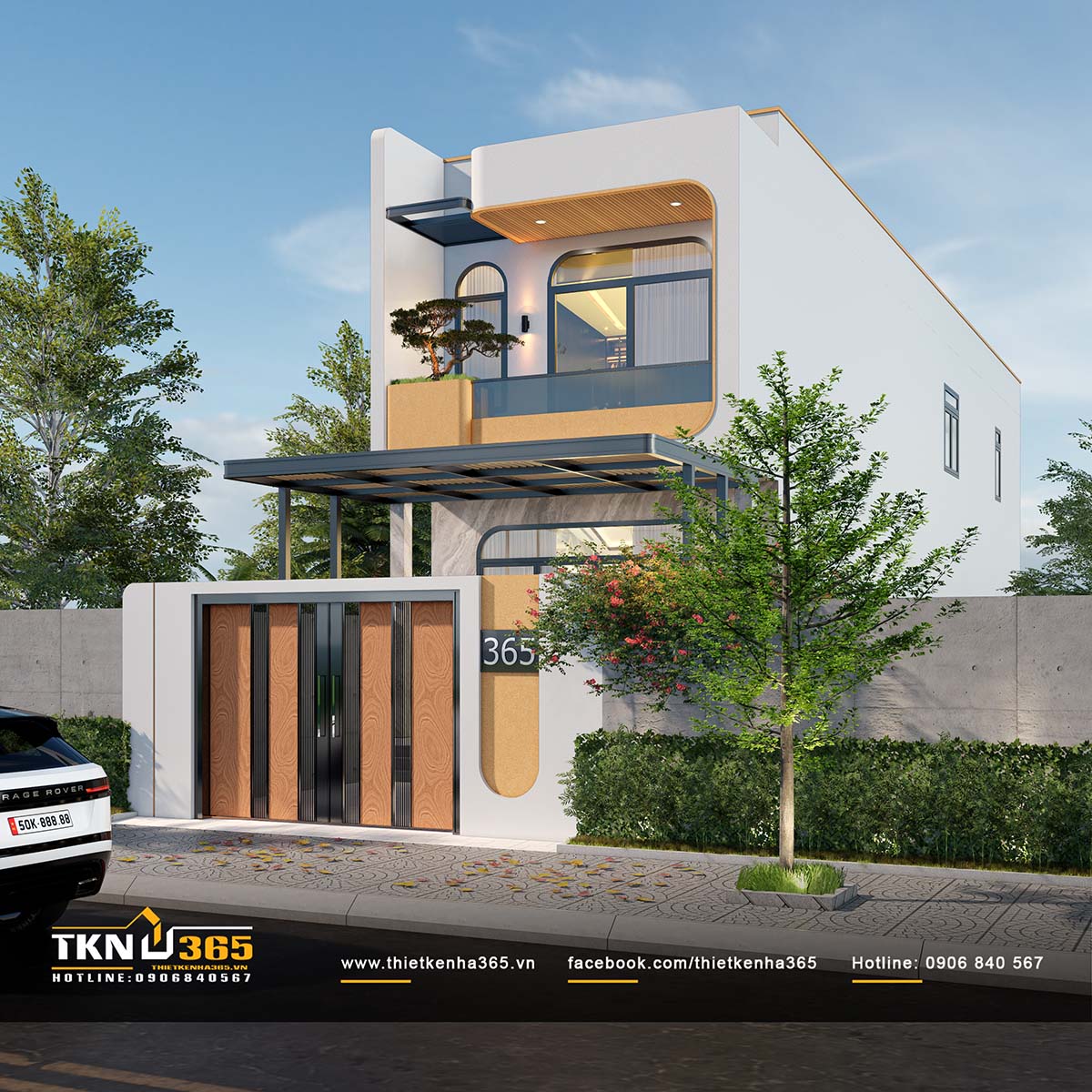 Ngôi nhà thoáng sáng và hài hòa