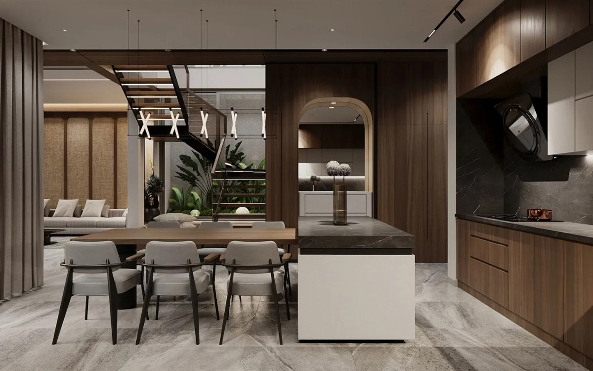 Mẫu biệt thự hiện đại 300m2 2 tầng là lựa chọn hoàn hảo cho gia đình yêu thích sự tối giản, tinh tế nhưng vẫn đảm bảo tiện nghi.