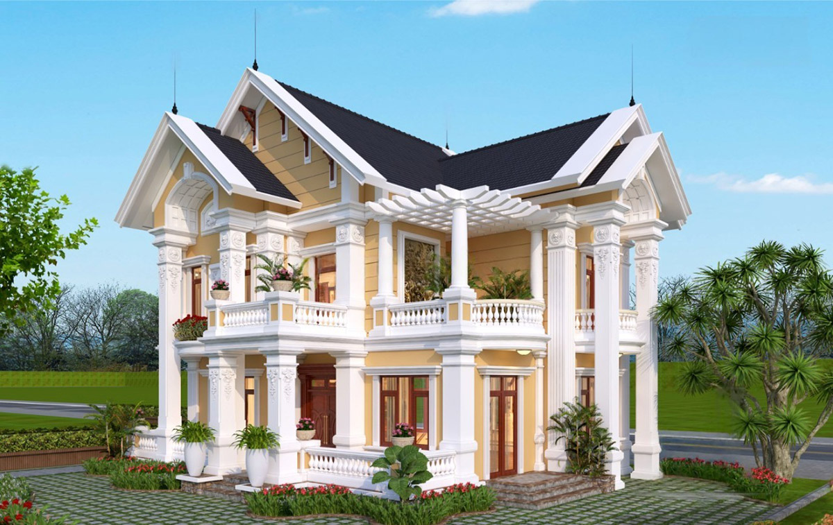 M&aacute;i th&aacute;i chữ A kh&ocirc;ng chỉ n&acirc;ng cao vẻ đẹp thẩm mỹ m&agrave; c&ograve;n mang lại khả năng tho&aacute;t nước nhanh ch&oacute;ng v&agrave; chống n&oacute;ng hiệu quả.