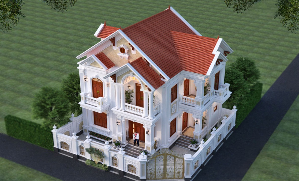 Mặc d&ugrave; diện t&iacute;ch x&acirc;y dựng kh&ocirc;ng qu&aacute; lớn, nhưng thiết kế khoa học đ&atilde; tạo ra kh&ocirc;ng gian sống đầy đủ c&ocirc;ng năng cho gia đ&igrave;nh ba thế hệ.