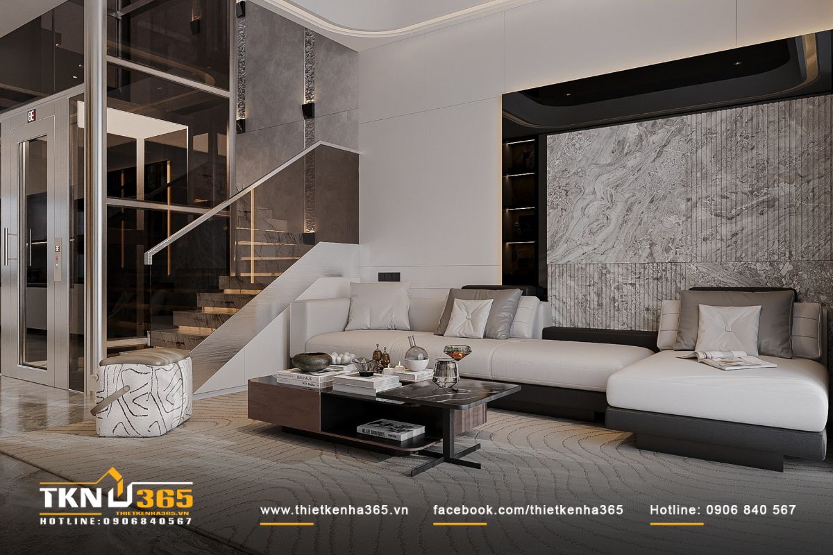 Từng chi tiết nội thất được tiết chế khéo léo, thể hiện sự chỉn chu trong cách xử lý vật liệu và ánh sáng