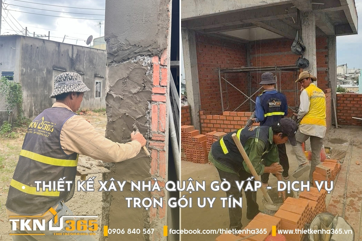 Thiết kế xây nhà quận gò vấp – Dịch vụ trọn gói uy tín