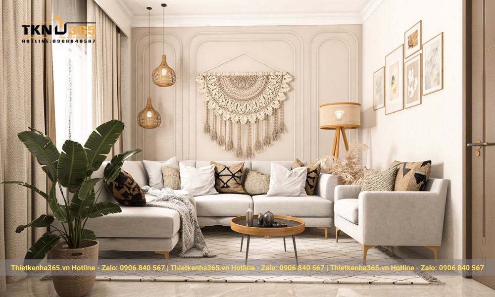 Thiết kế nội thất phòng khách - 144