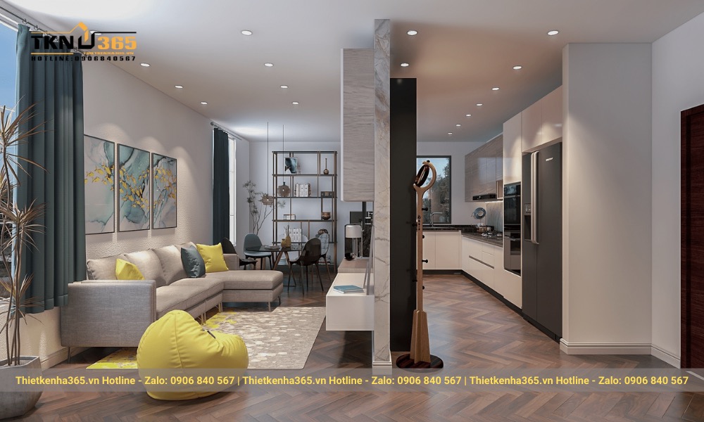 Thiết kế nội thất phòng khách - 181