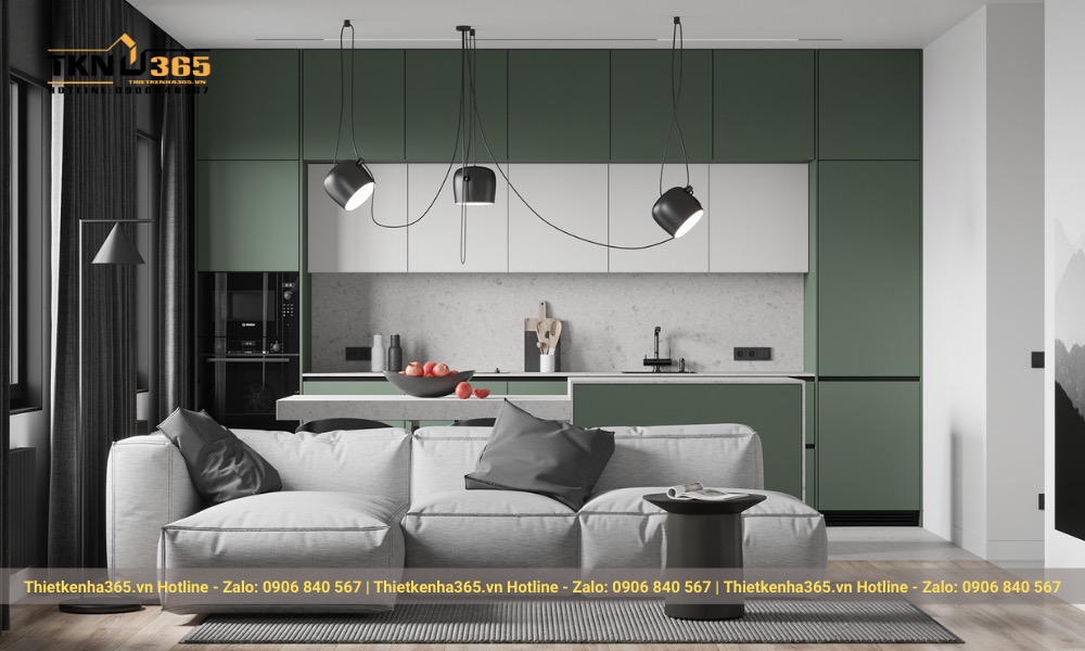 Thiết kế nội thất phòng khách - 280