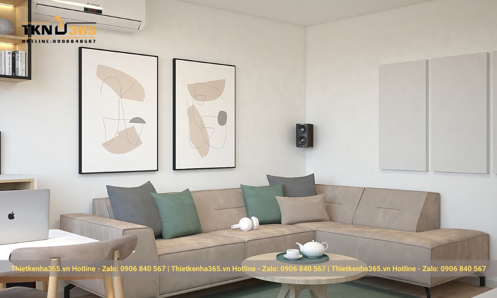 Thiết kế nội thất phòng khách - 89