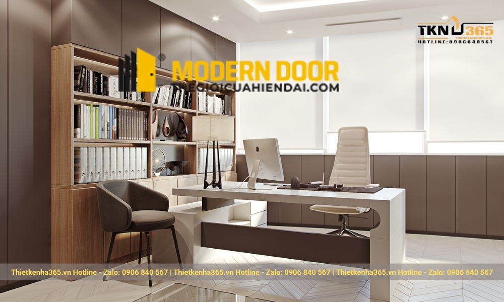 mẫu thiết kế nội thất văn phòng