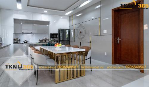 Phòng ăn kết hợp phòng bếp