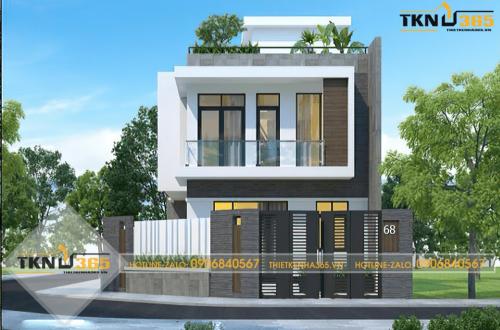 Nhà 2 tầng mặt tiền 8m sâu 10m có sân thượng trồng nhiều cây xanh